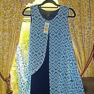 Style&co Print Dress Size S